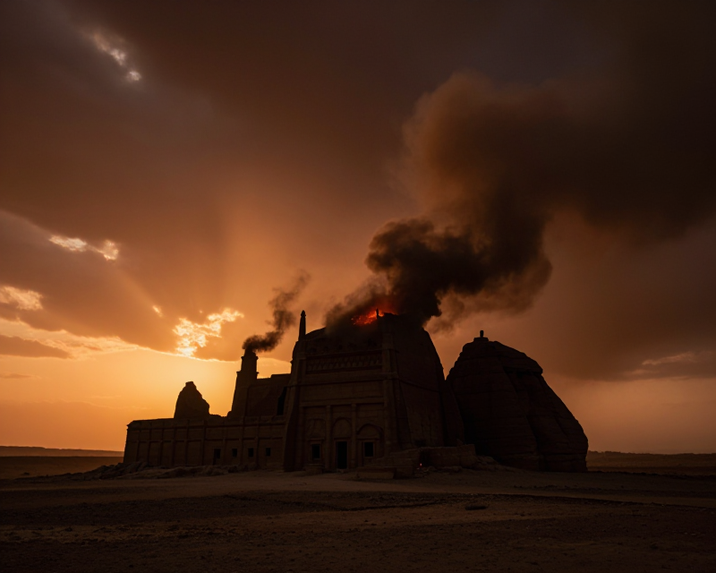 Dramatic Middle Eastern Tension