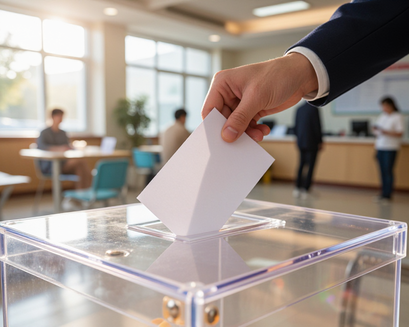 Democratic Voting Moment