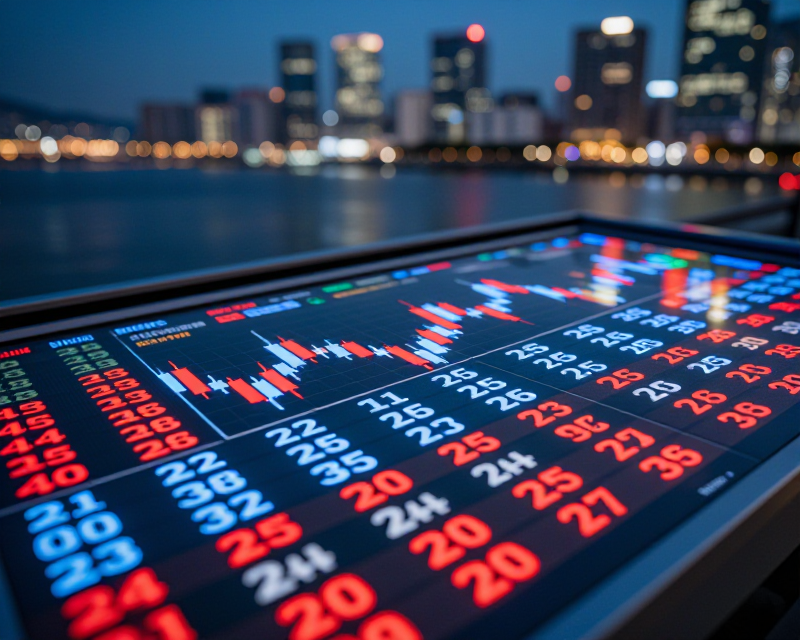 Stock Market Digital Display