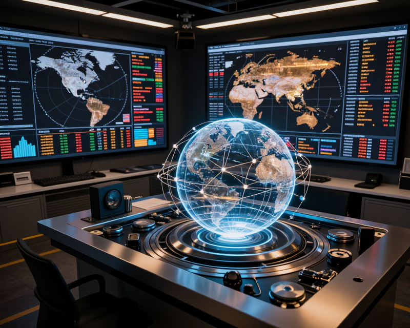 Global Trade and Diplomacy Concept