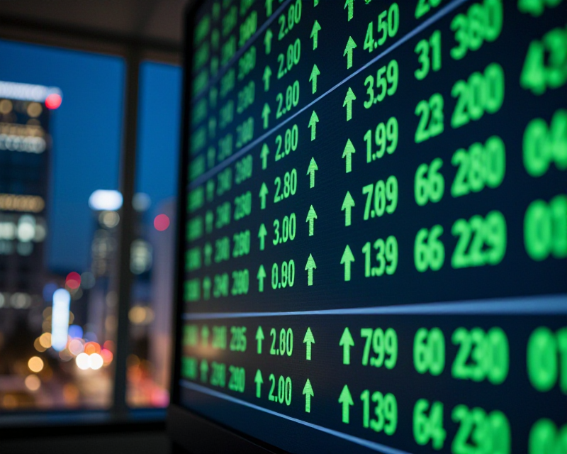 Stock Market Upward Trend