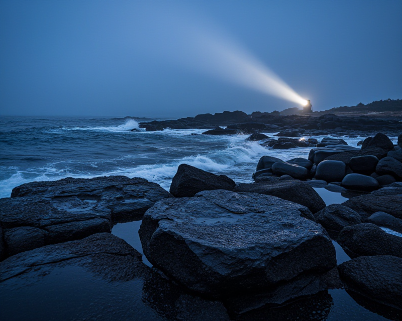 Mysterious Jeju Coastline