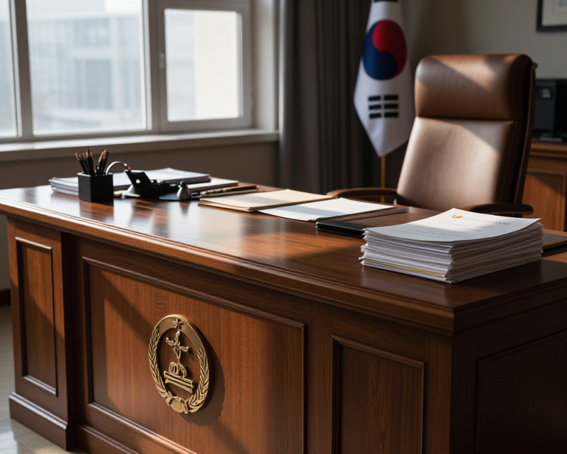 Symbolic South Korean Government Office