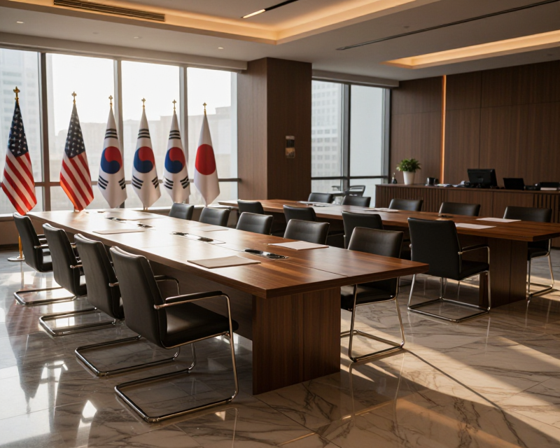 Diplomatic Cooperation Symbolism