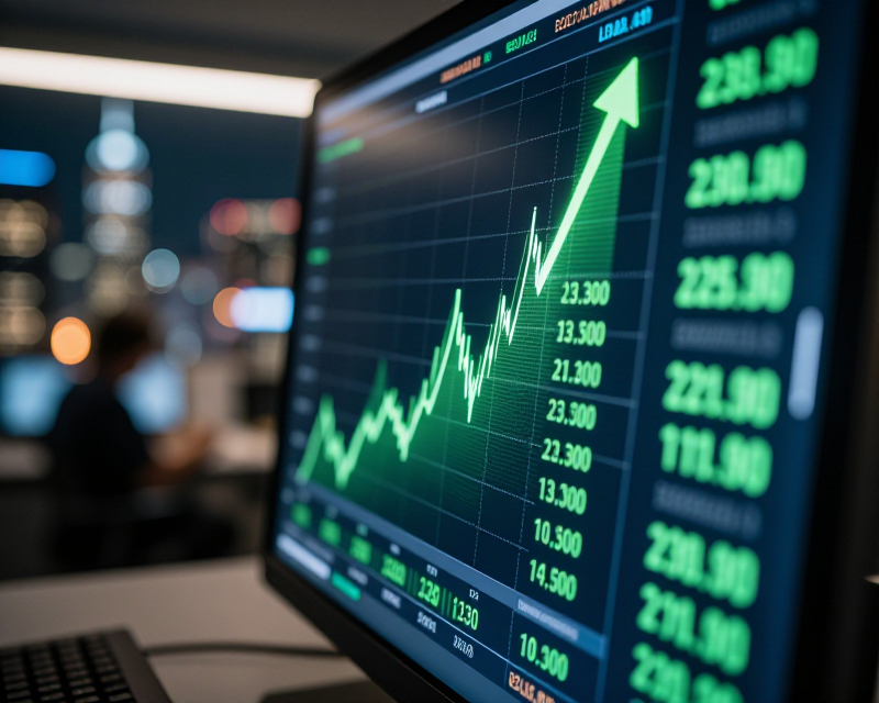 Stock Market Upward Trend