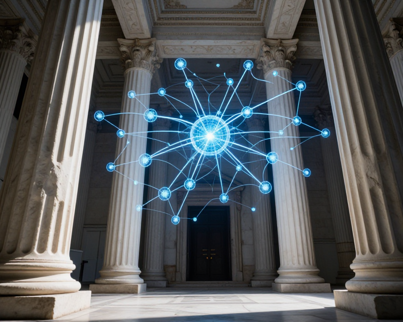 Symbolic Clash of Technology and Tradition
