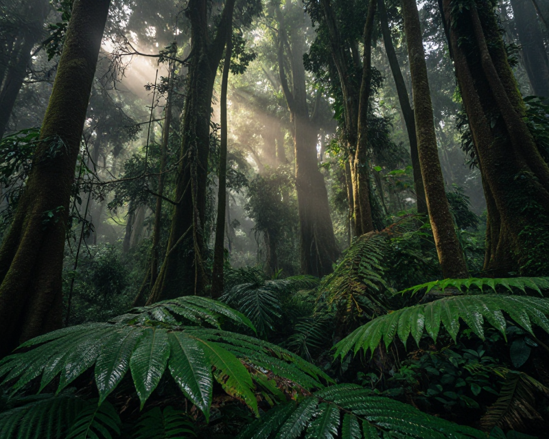 Cinematic Papua Jungle Atmosphere