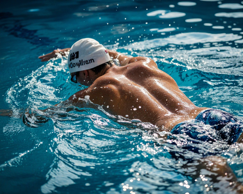 Cinematic Swimming Victory