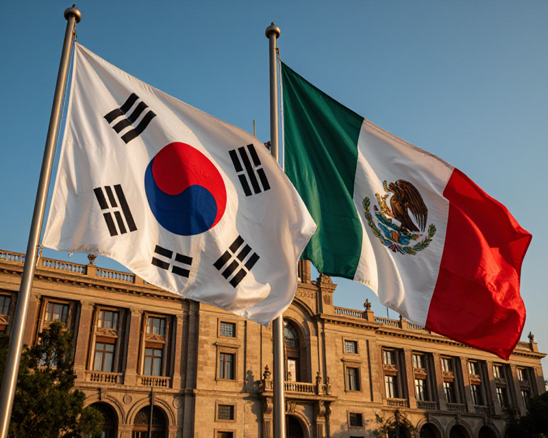 Diplomatic Summit Atmosphere