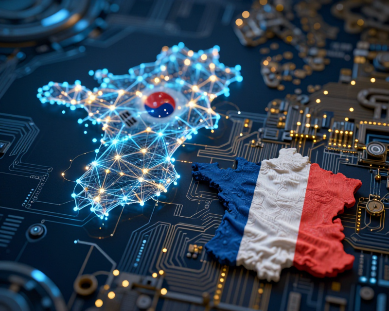 Symbolic Tech Cooperation between Korea and France