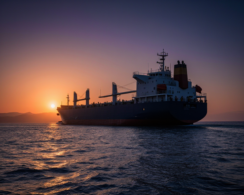 Cinematic Strait of Hormuz Scene