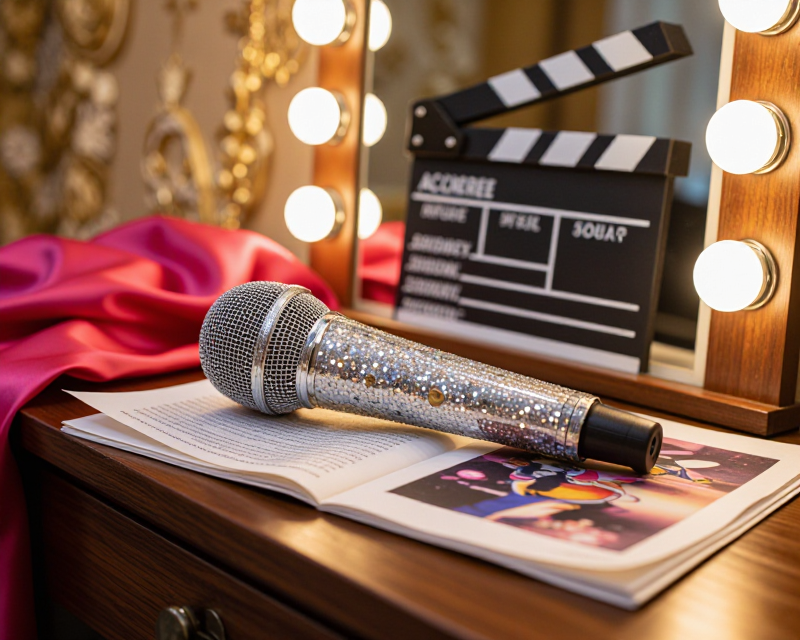Symbolic transition from Idol to Actor