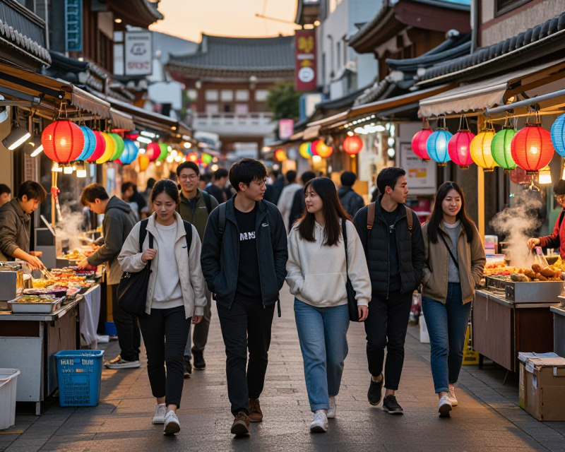 Vibrant Seoul Tourism Scene
