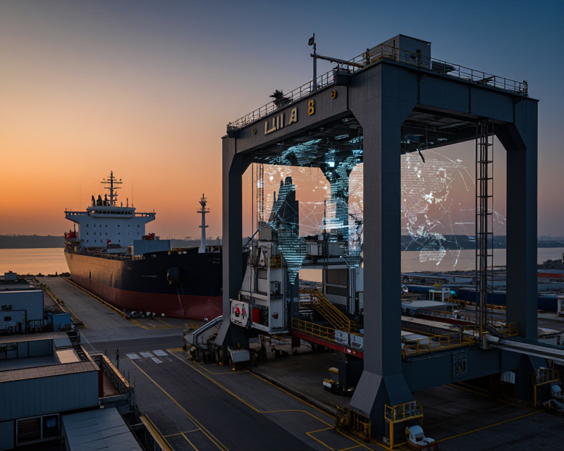 Global Industrial Partnership Concept