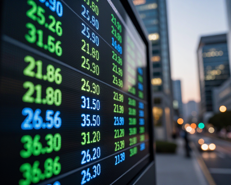 Currency Exchange Rate Concept