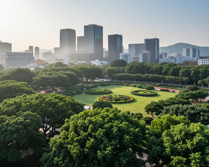 Yongsan Park Greenery