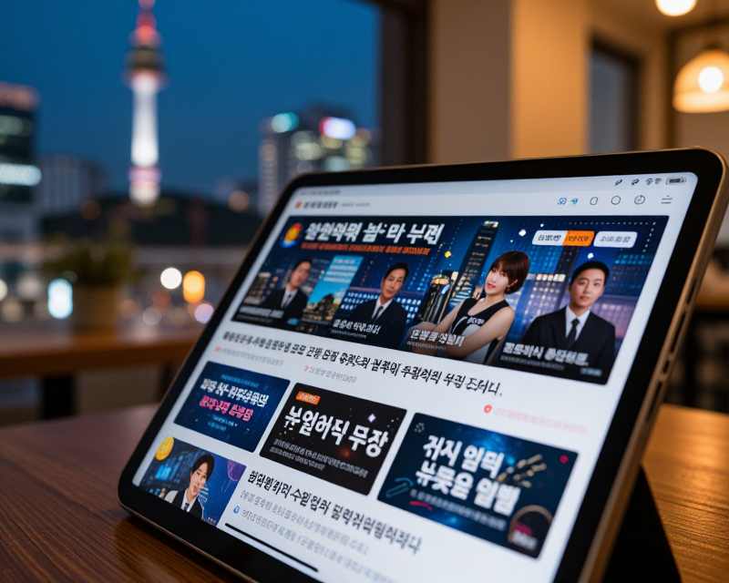 Digital News Trend in Seoul