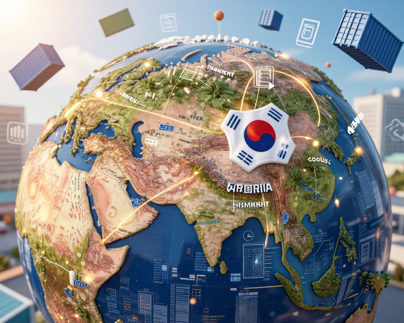 Global Trade Connectivity Concept
